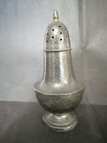 Civic hammered pewter - pewter, sugar