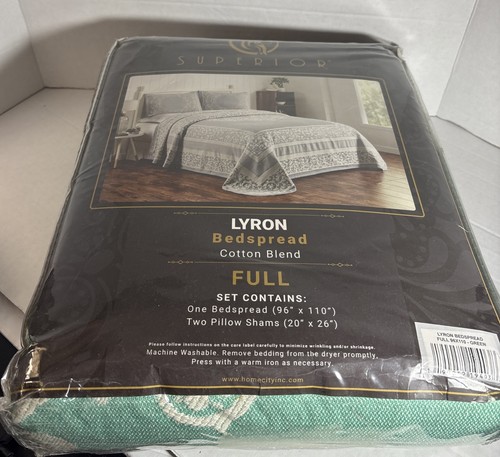 Superior lyron full bedspread - superior,