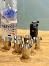 Stainless Steel Shot Set (7 x