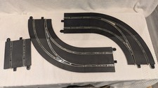 Scalextric Digital Lane Changing Curve Right Hand Out To In (C7008) x2,  +sensor