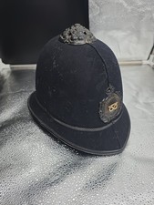 Vintage Staffordshire Police Custodian Helmet Bobby Hat UK England