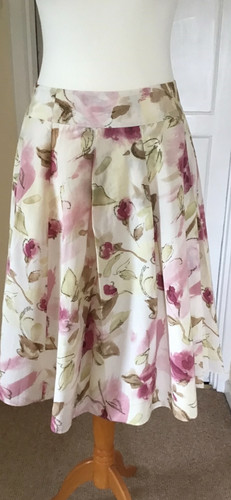 Laura ashley skirt silk blend - ashley,