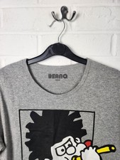 Beano Light Grey Short Sleeve Dennis The Menace Design T-Shirt Size Medium #CE