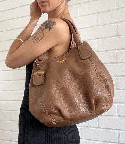 Prada vitello daino - vitello, leather