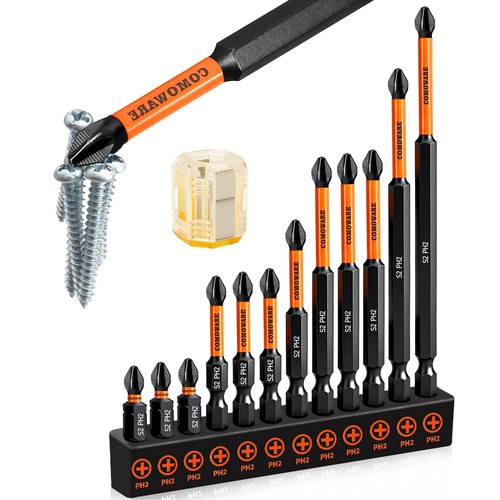 13pcs phillips head drill bits - phillips,
