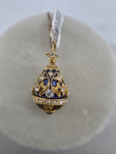 Gold plated 925 faberge - gold,