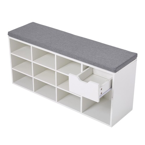 Wooden shoe storage bench - wooden,