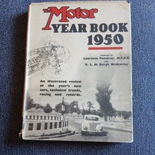 The Motor Year Book 1950 new
