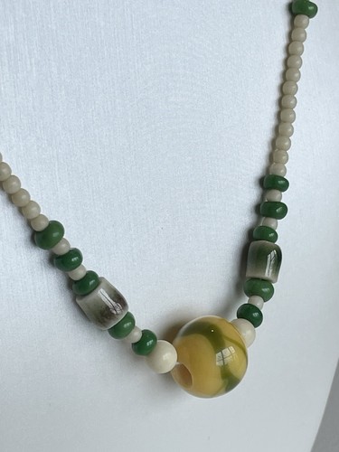 Vintage czech glass beaded - vintage,