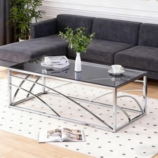 Rectangular Glass Coffee Table