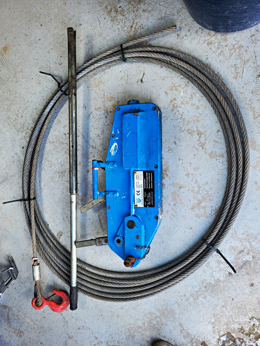 Heavy duty tirfor - , wire