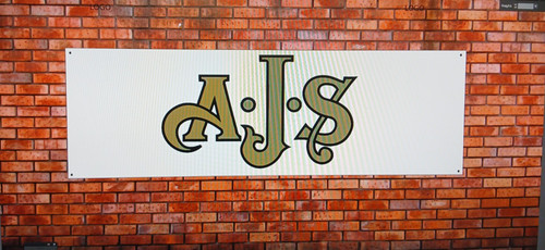 Ajs motorcycles banner classic - motorcycles,