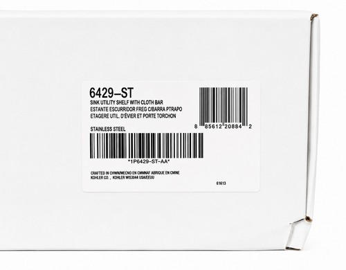Kohler 6429 stainless steel - stainless,