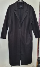 Long Black Warm Coat With