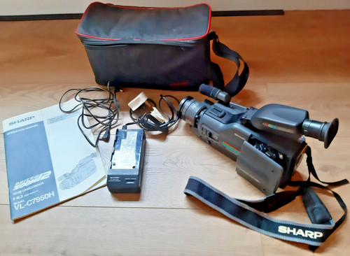 Sharp vhsc colour camcorder - sharp, w