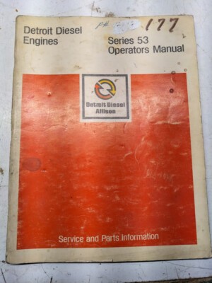 Detroit diesel engines series - diesel,