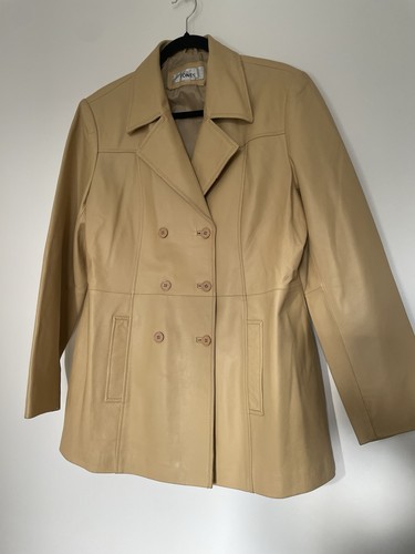 Vintage tanned real leather
