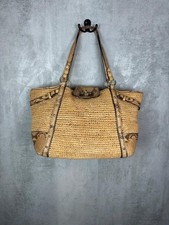 Authentic Coach Woven Handbag