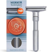 Merkur Futur Adjustable Double Edge Safety Razor Matt Chrome Boxed Chritmas Gift