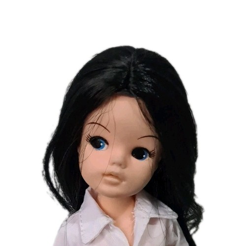 Vintage sindy doll black wig - doll,