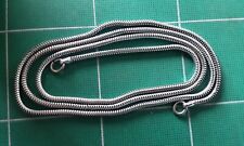 Vintage Metal Camera Snake Chain Measuring 87cm in Excellent Condition