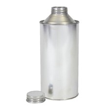 1 Litre 5pk Metal Cone Top Tin