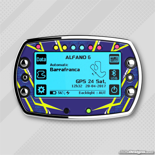 2022 kart style - ln, sticker