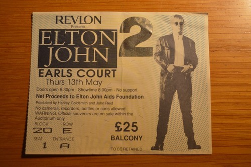 Elton john earls court 1993 - elton,