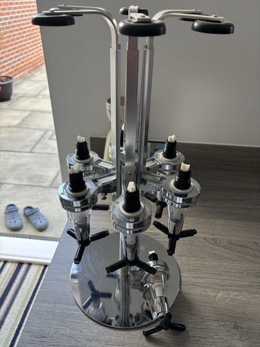 Rotary bottle stand for - 6-bottle,