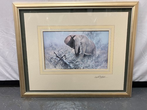David shepherd framed signed - framed,