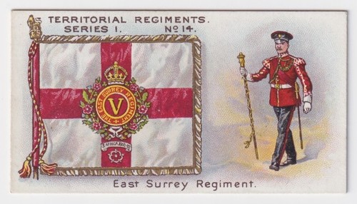 Cigarette card territorial - card,
