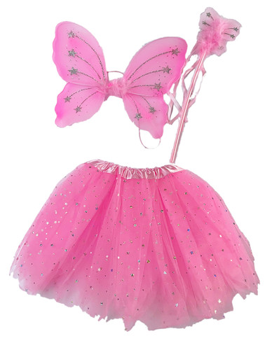 Pink fairy princess dressing - fairy,