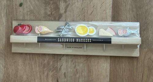 Vintage sandwich markers - vintage,