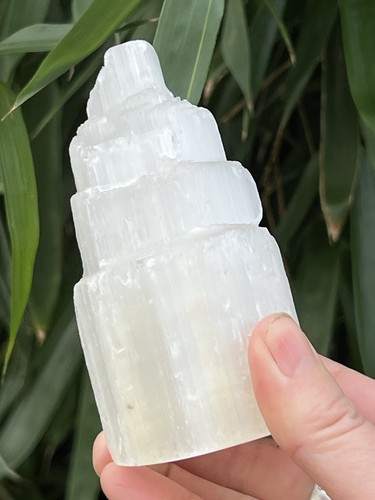 Selenite large mountain 10cm - selenite,