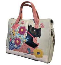 Radley Basket Bouquet Signature Limited Edition Leather Bag Floral Dog Dust Bag