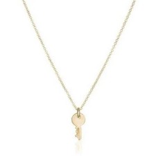 Love Heart Key Pendant