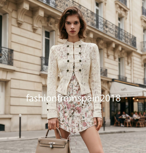 Zara new woman - lace, frog