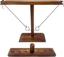 Wooden Hook and Ring Toss