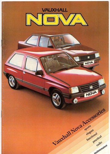Vauxhall nova accessories - vauxhall,