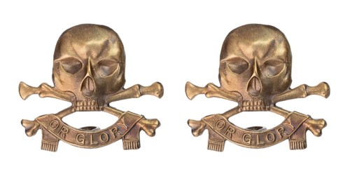 17th lancers collar - 17th,