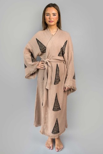 Handmade cotton boho kimono - boho,