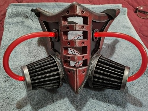 Custom led cyberpunk mask - custom,