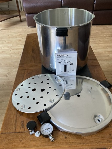 Presto pressure canner - pressure,