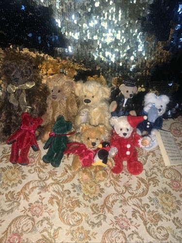 Miniature mohair artist bears - artist,