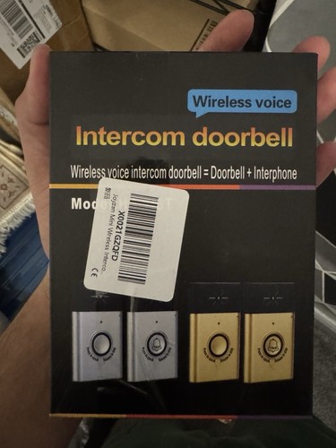 Intercom doorbell smart door - smart,