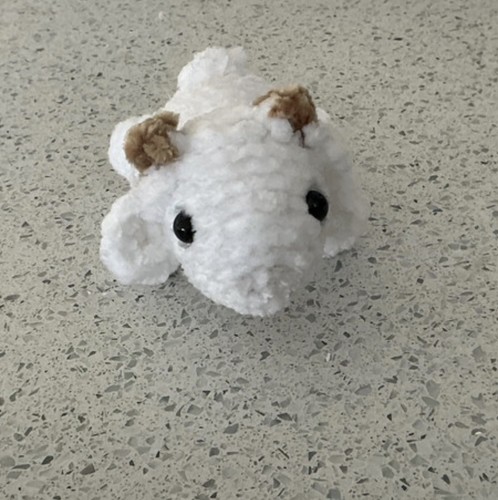Mini goat crochet - mini,