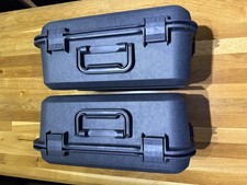 Pair of Camera/Gun etc Cases Heavy Duty Waterproof Dustproof Airtight Secure 