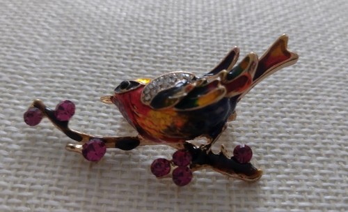 Multi coloured bird - coloured, on
