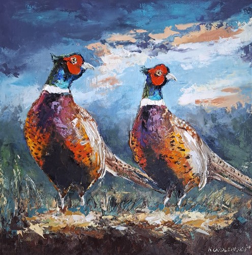 Original pheasant painting - original,