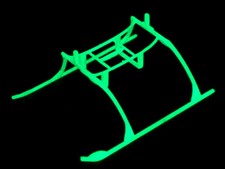 Blade mCX Glow in the Dark Landing Skids (DEFLH2222GL)